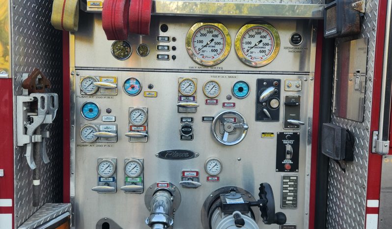 sold sold 1993 Pierce 100′ Aerial Platform With Pump full