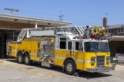 SOLD SOLD SOLD 2002 Pierce 105′  Aerial Quint full