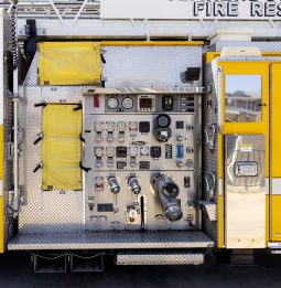 SOLD SOLD SOLD 2002 Pierce 105′  Aerial Quint full