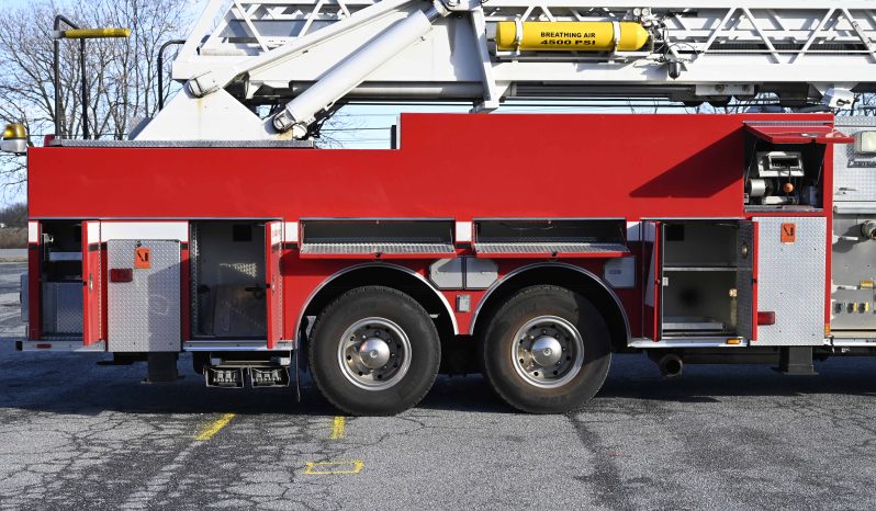 SOLD SOLD SOLD 2002 HME 110′ Aerial Platform Quint full