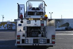 SOLD SOLD SOLD 2002 HME 110′ Aerial Platform Quint full