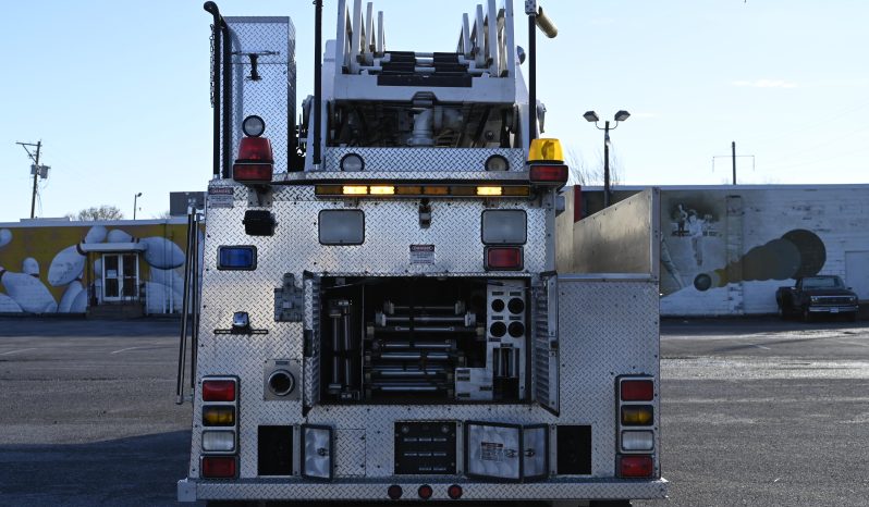 SOLD SOLD SOLD 2002 HME 110′ Aerial Platform Quint full