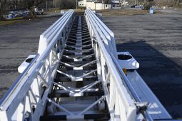 SOLD SOLD SOLD 2002 HME 110′ Aerial Platform Quint full