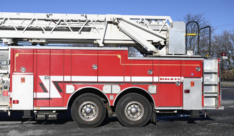 SOLD SOLD SOLD 2002 HME 110′ Aerial Platform Quint full