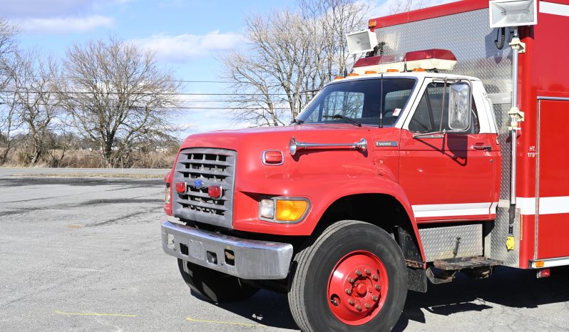 SOLD SOLD 1997 Ford/E-One Walk in Rescue with Cascade full
