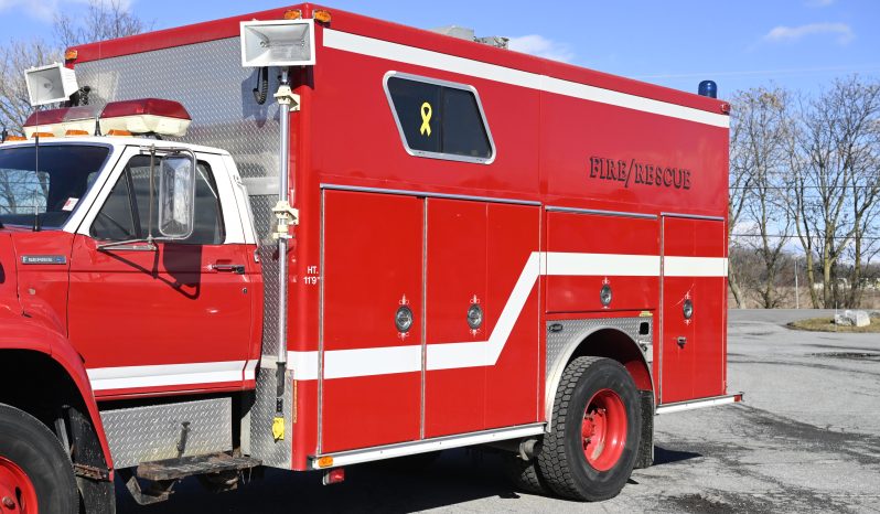 SOLD SOLD 1997 Ford/E-One Walk in Rescue with Cascade full