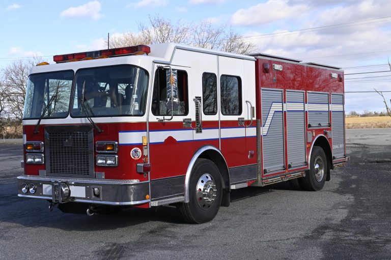 1998 SOLS SOLD SOLD 1998 Spartan Smeal Walk Around Rescue with Cascade System