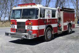 SOLD SOLD SOLD 2002 Pierce 1250/1000 Rural Pumper with rear dump
