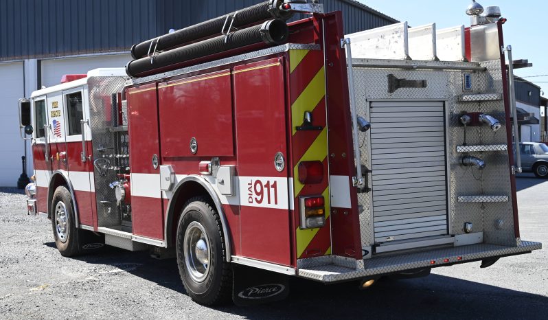 SOLD SOLD SOLD 2002 Pierce 1250/1000 Rural Pumper with rear dump full