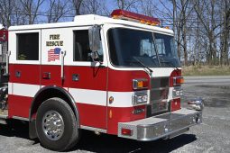 SOLD SOLD SOLD 2002 Pierce 1250/1000 Rural Pumper with rear dump full