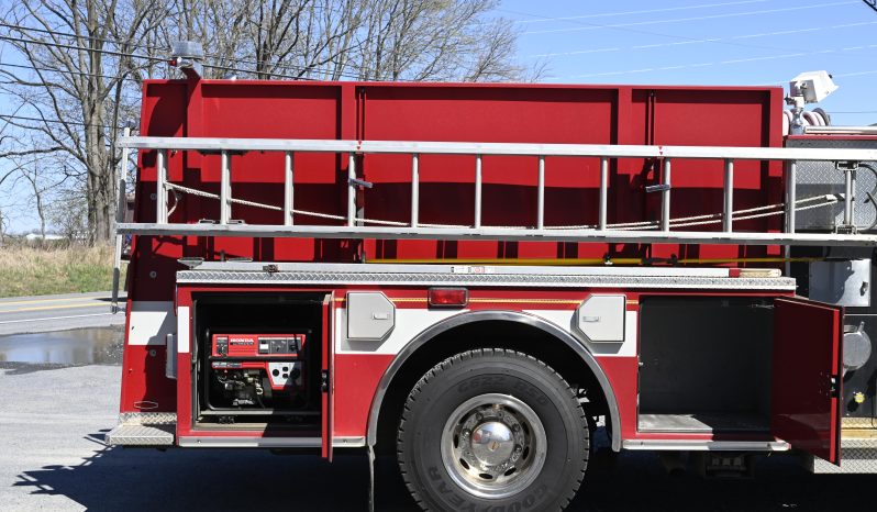 SOLD SOLD SOLD 2002 Pierce 1250/1000 Rural Pumper with rear dump full
