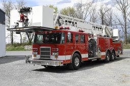 sold sold sold 1999 Pierce 100′ Aerial Platform Quint