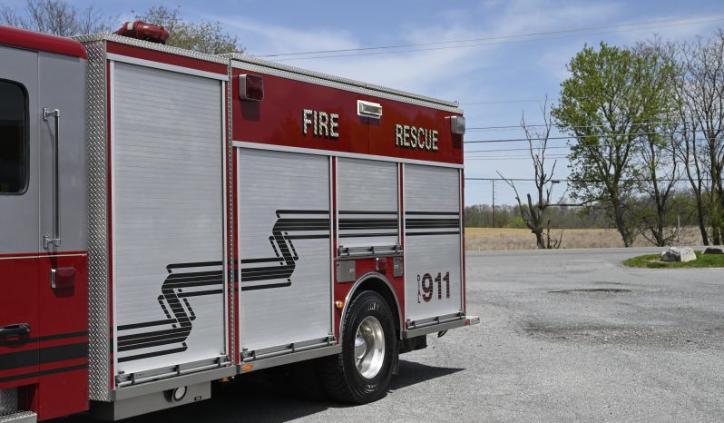 SOLD SOLD SOLD  2008 ALF 1250/1000 Stainless Steel Rescue Pumper with light tower full