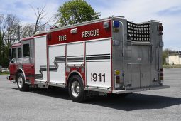 SOLD SOLD SOLD  2008 ALF 1250/1000 Stainless Steel Rescue Pumper with light tower full