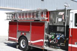 sold sold sold 2007 Sutphen 1500/1000 Rural Pumper with Rear dump full