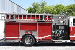 sold sold sold 2007 Sutphen 1500/1000 Rural Pumper with Rear dump full