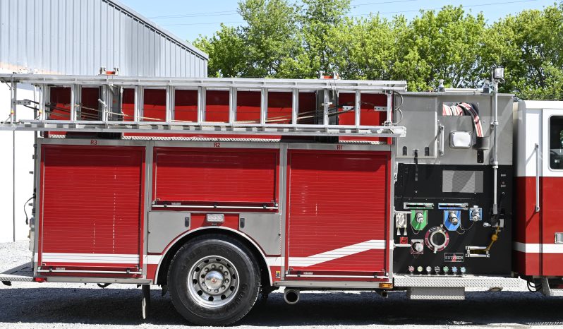 sold sold sold 2007 Sutphen 1500/1000 Rural Pumper with Rear dump full