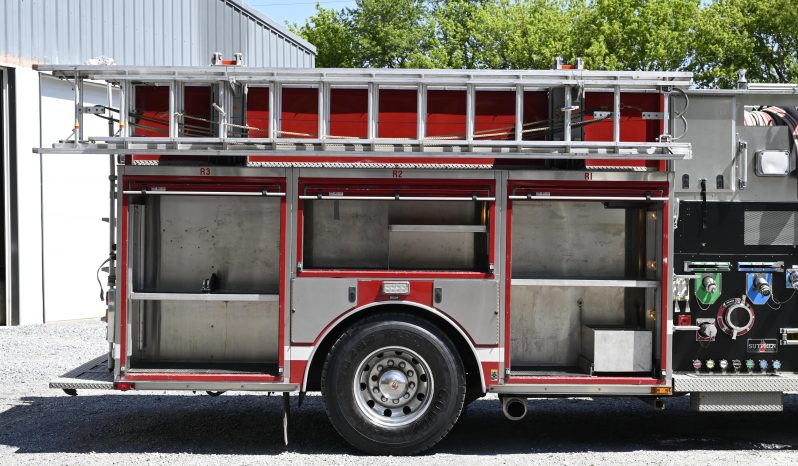 sold sold sold 2007 Sutphen 1500/1000 Rural Pumper with Rear dump full