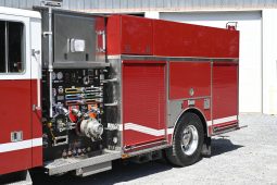 sold sold sold 2007 Sutphen 1500/1000 Rural Pumper with Rear dump full