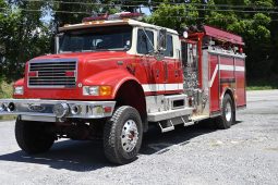 SOLD SOLD SOLD 2001 International/Pierce 4×4 Attack Pumper 1500/800 with Rescue tools