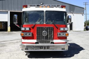 2001 Sutphen 95′ Midmount Platform with Pump