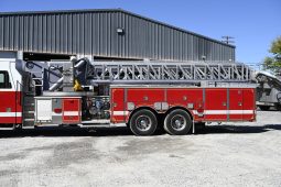 2001 Sutphen 95′ Midmount Platform with Pump full