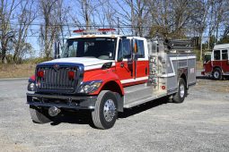 2010 International/Sutphen 1250/1500 Pumper Tanker with Light tower