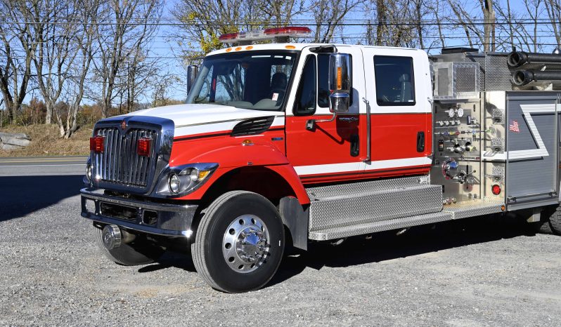 2010 International/Sutphen 1250/1500 Pumper Tanker with Light tower full