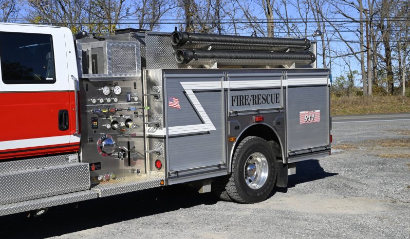 2010 International/Sutphen 1250/1500 Pumper Tanker with Light tower full
