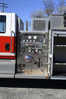 2010 International/Sutphen 1250/1500 Pumper Tanker with Light tower full