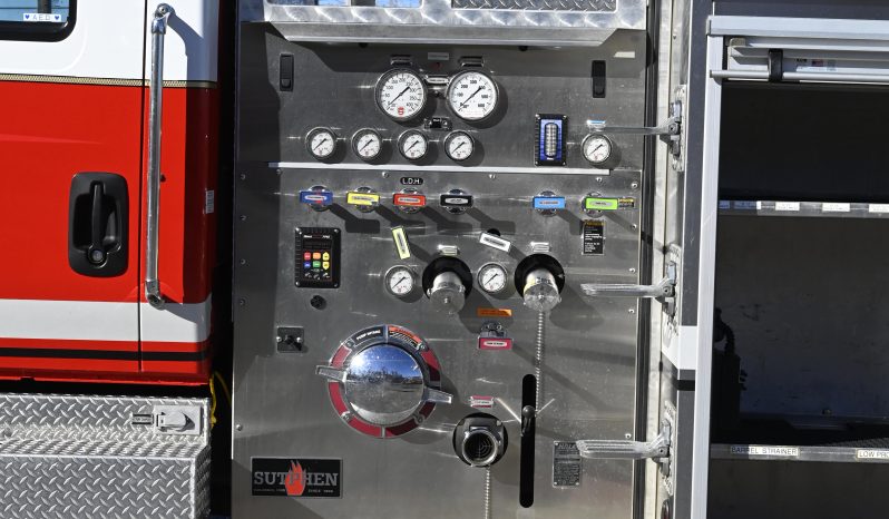 2010 International/Sutphen 1250/1500 Pumper Tanker with Light tower full