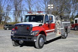 2010 International/Sutphen 1250/1500 Pumper Tanker with Light tower full