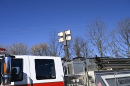 2010 International/Sutphen 1250/1500 Pumper Tanker with Light tower full