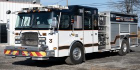 2007 E-One 2000/750 Rescue Pumper with Light tower