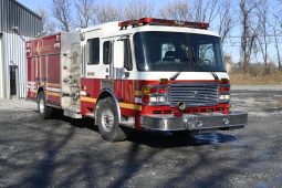 SOLD SOLD 2003 American Lafrance 1500/1000 Rescue Pumper With light tower full