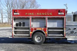 SOLD SOLD 2003 American Lafrance 1500/1000 Rescue Pumper With light tower full