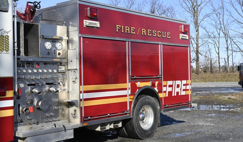 SOLD SOLD 2003 American Lafrance 1500/1000 Rescue Pumper With light tower full
