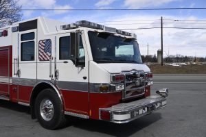 2014 Pierce Walk Around Rescue with Dual Light Towers