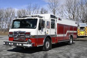 2014 Pierce Walk Around Rescue with Dual Light Towers