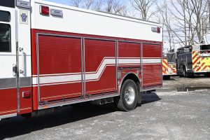 2014 Pierce Walk Around Rescue with Dual Light Towers