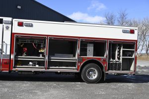 2014 Pierce Walk Around Rescue with Dual Light Towers