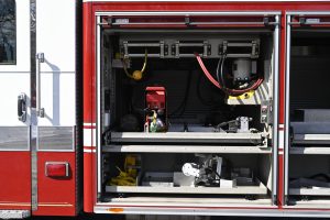 2014 Pierce Walk Around Rescue with Dual Light Towers
