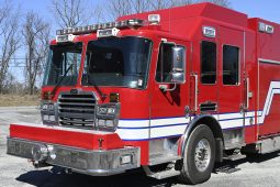 SOLD SOLD SOLD 2012 KME 1250/750 Rescue Pumper With Light Tower full