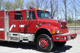 2002 International/KME 4×4 Attack Pumper 750/300 with Rescue tools full