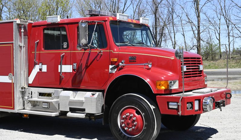2002 International/KME 4×4 Attack Pumper 750/300 with Rescue tools full