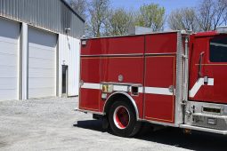 2002 International/KME 4×4 Attack Pumper 750/300 with Rescue tools full