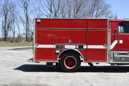 2002 International/KME 4×4 Attack Pumper 750/300 with Rescue tools full