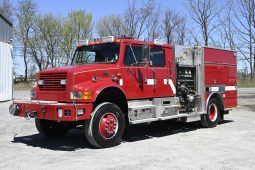 2002 International/KME 4×4 Attack Pumper 750/300 with Rescue tools