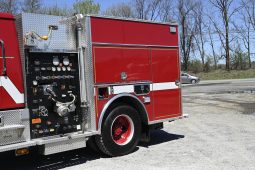 2002 International/KME 4×4 Attack Pumper 750/300 with Rescue tools full