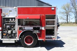 2002 International/KME 4×4 Attack Pumper 750/300 with Rescue tools full